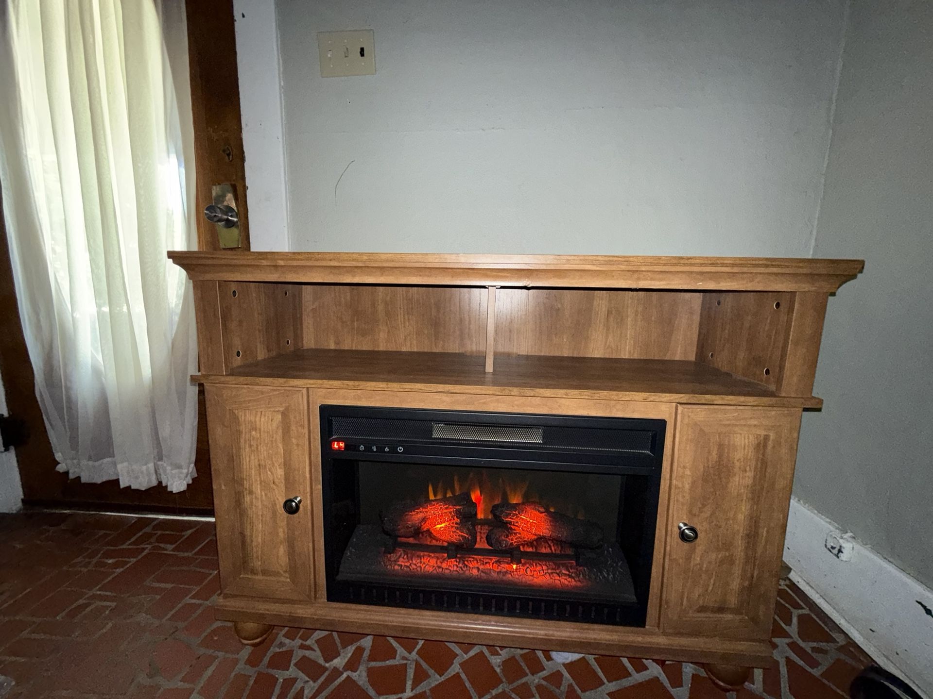 55” Tv/ Fire Place Heater 