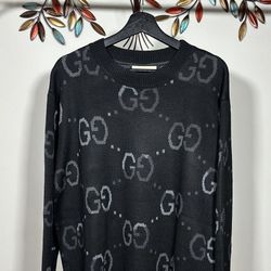 GUCCI INTERLOCKING GG KNITTED SWEATSHIRT !!!