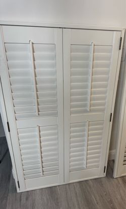 3 plantation shutters