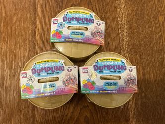 Squishy Dumpling Mystery Fidget Toys – Series 3 – 3 New Sets