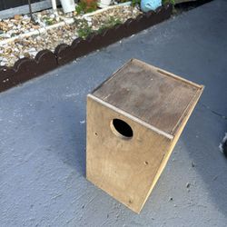 Wooden Bird Nest Box 