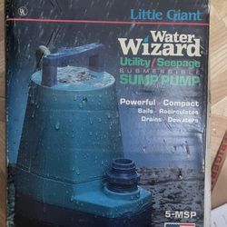 Little Giant Water Sump Pump 