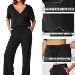 2 Pc Lounge Set Sz S (Brand New)