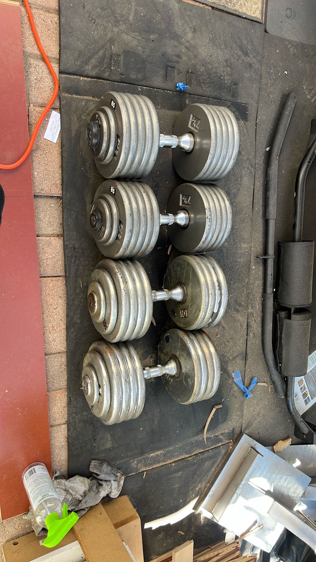 Heavy Dumbbells (not $1, Look At Description)
