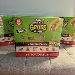 5 Surprise Mega Gross Minis Collector's Case