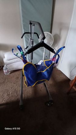 Patient Lift Sling with Stand