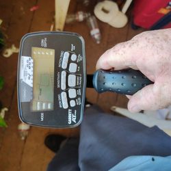 Garrett at pro metal detector