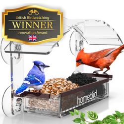 Homebird Window Bird Feeder in good shape.  