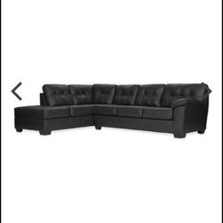 Greyish black sectional 