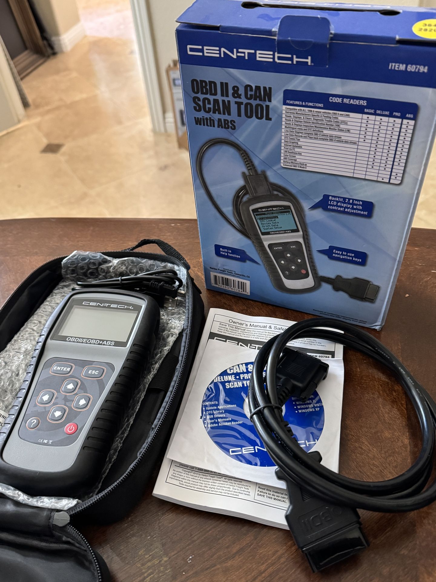  Professional Scan Diagnostic Check Engine Code Reader with ABS