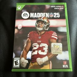 Madden 25 for Xbox Series X And Xbox One