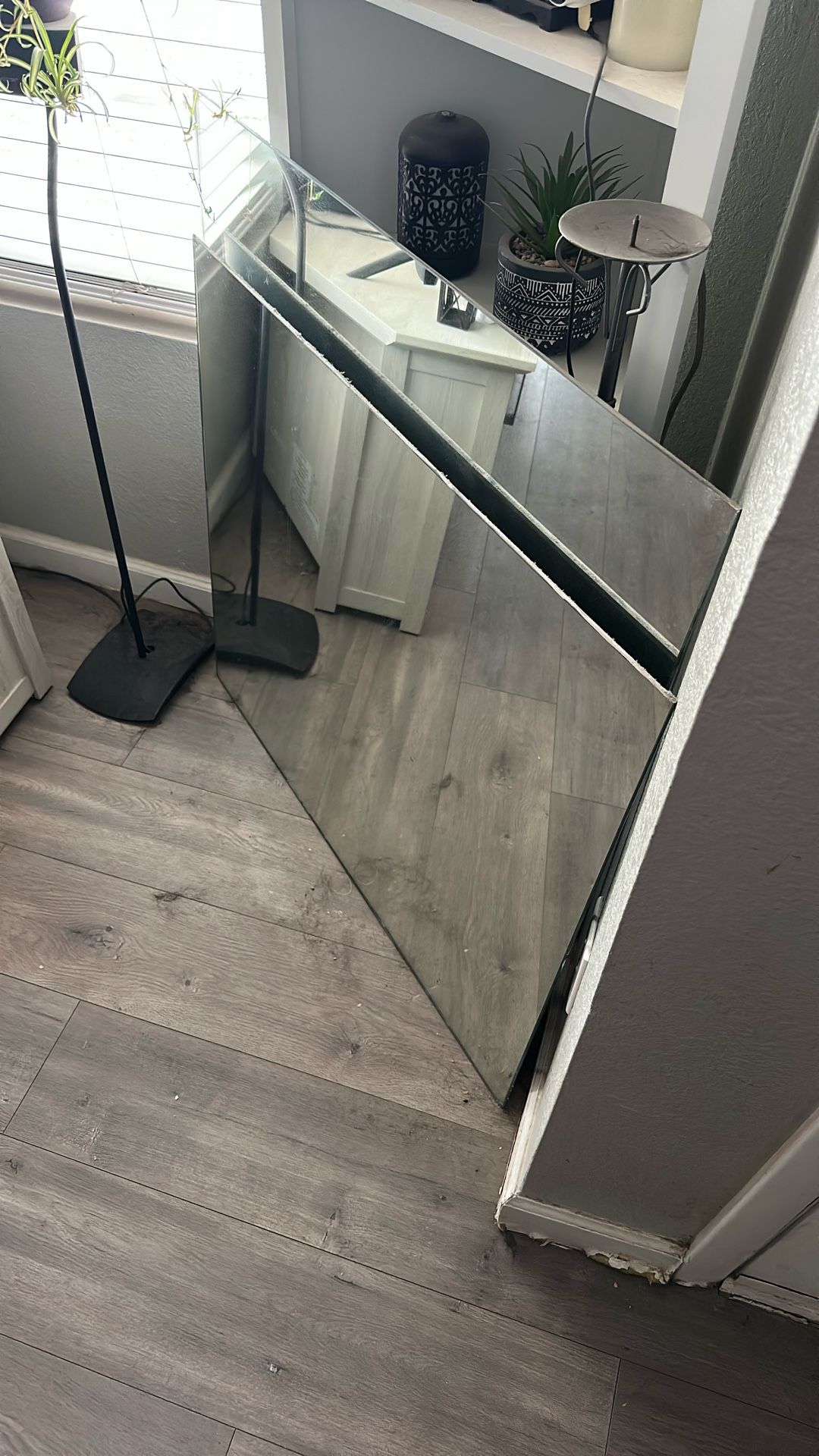 2 Flat Mirrors For Bedroom Bathroom, Gym