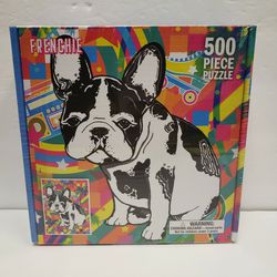 Frenchie Brand New 500 Piece Puzzle Set For Sale 