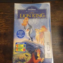 RARE: Disney's The Lion King: Limited edition factory sealed 1st run Masterpiece Collection