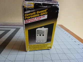 Hubbell GFP315A Circuit Guard Portable GFCI w/ Manual Set - 15A - 120VAC - 1800W
