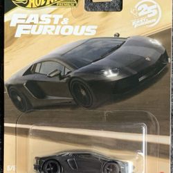 2026 Hot Wheels Premium Fast Furious 25th Lamborghini Aventador Coupe🔥