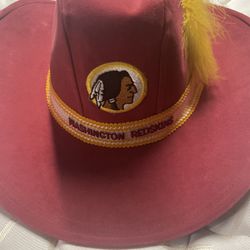 Vintage 1970’s Redskins,Clock,Jacket, Church Hat, Rare,Antique, Collectible,Commanders