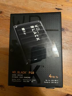 WD Black 4TB P10 Game Drive