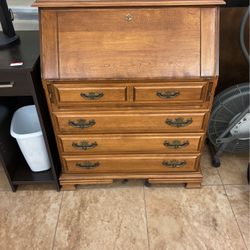 Vintage Wood Desk