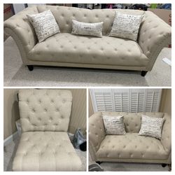 3pc Sofa Set 