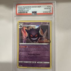 PSA 10 Gengar Promo