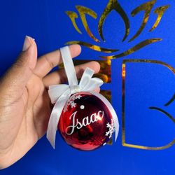 Bolas De Navidad Personalizadas