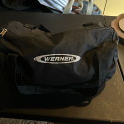 Werner Climbing Harness w/6ft. 900lbs. Capacity Shock Absorbing Lanyard