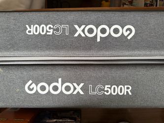 Godox LC500R RGB LED Light (x2)