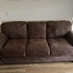 Sofa, Large Chair And Ottoman 