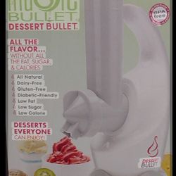 Magic Bullet Dessert Bullet Blender 10 Second Healthy Dessert Maker DB-0101 New
