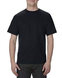 alstyle apparel activewear black blank t-shirt