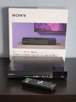 Sony 4K Upscaling 3D Blu-Ray DVD Player 