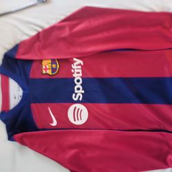 Nike FC Barcelona 2023-2024 Mens Home Jersey