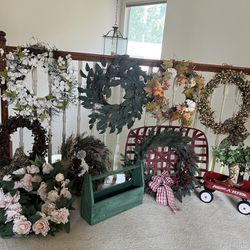 Wreaths $15-$20 Each 