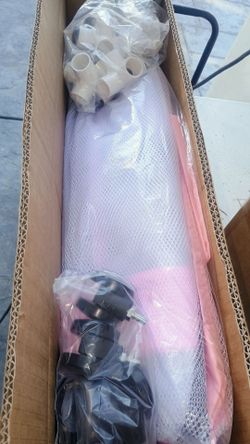 Pool float storage w/ wheels