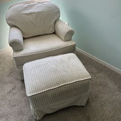 Rocking Chair With Ottoman $30