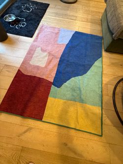 Mica Rug in PANTONE Cerise  Rug + Pad System  9'x12'