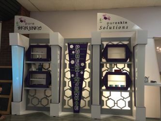 Product display and make up counter