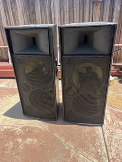 Empty Speaker Cabinets