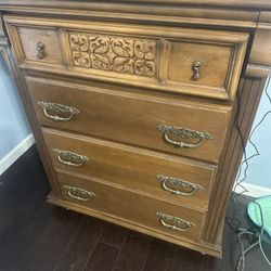 Dresser With Mirror And Chest Of Drawers