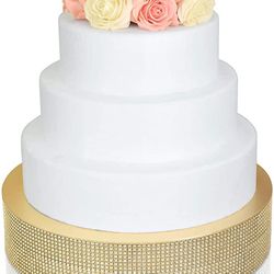 14" Wedding Cake Stand / Base (works for centerpieces / floral arrangements also) Thumbnail