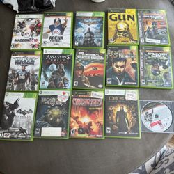 Xbox Games Lot