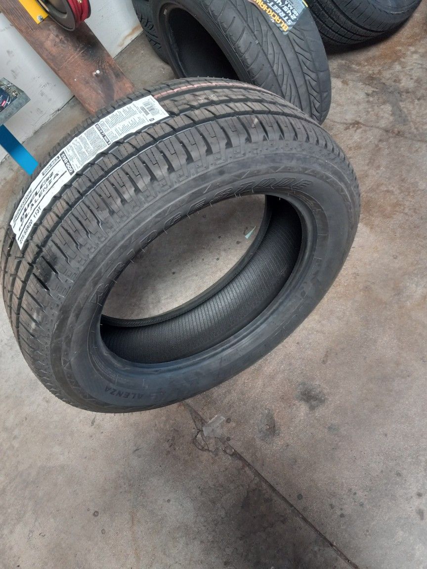 275 55 20 Bridgestone 1 New Tire $125 Price Includes Mount And Balance