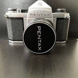 Pentax S1A Body & 55mm f/2 Lens