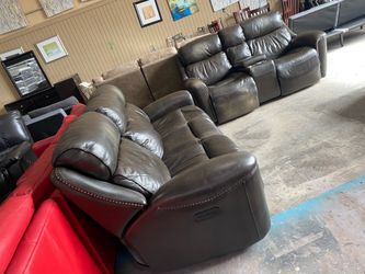 power recliner sofas set