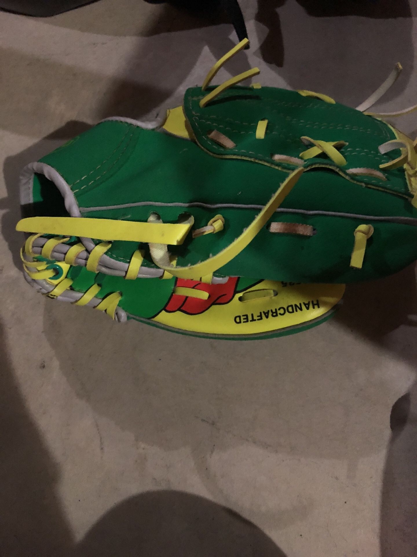 Ninja turtles baseball glove