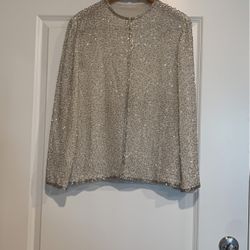 BEAUTIFUL BEADED JACKET-$20