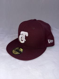 Burgundy TC fitted hat
