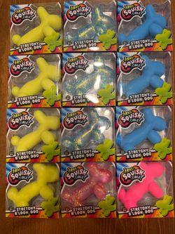 Balloon dog squishy toy