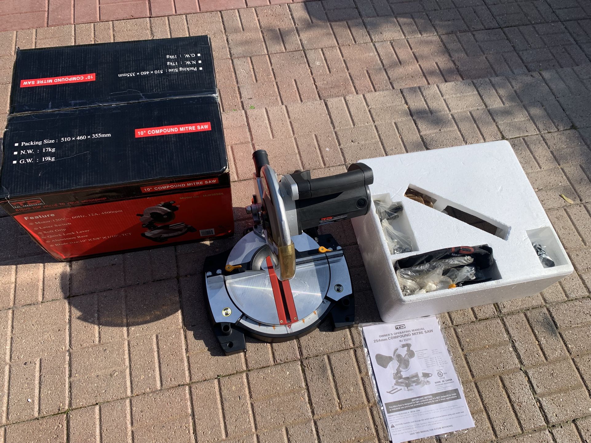 10" COMPOUND MITRE SAW